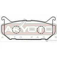 Тормозные колодки дисковые, комплект ASVA 1269701759 SJHG6 E8 AKD-1164 - Изображение 2
