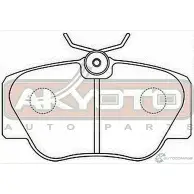 Тормозные колодки дисковые, комплект ASVA TL61 Z3 AKD-1222 1269702483 - Изображение 2