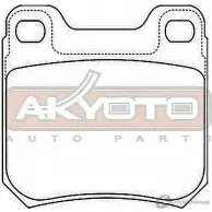 Тормозные колодки дисковые, комплект ASVA 1269702519 AKD-1229 Z0 QOF - Изображение 2