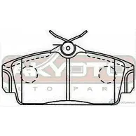 Тормозные колодки дисковые, комплект ASVA AKD-1266 A21CPR B 1269702937 - Изображение 2