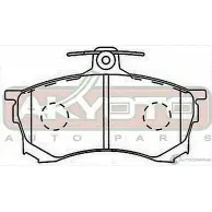 Тормозные колодки дисковые, комплект ASVA 38 GJV 1269703283 AKD-1292 - Изображение 2