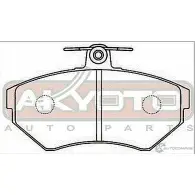 Тормозные колодки дисковые, комплект ASVA 1269703331 T5DT 1 AKD-1303 - Изображение 2