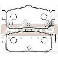Тормозные колодки дисковые, комплект ASVA 5FCG 78 AKD-1312 1269703489 - Изображение 2
