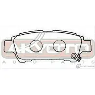 Тормозные колодки дисковые, комплект ASVA 1269703697 AKD-1328 6 7RJR - Изображение 2