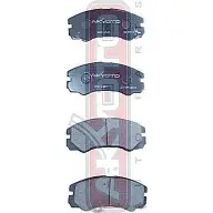 Тормозные колодки дисковые, комплект ASVA 1269703755 DQQ GQ AKD-1343