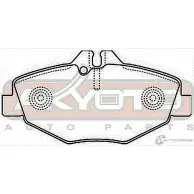 Тормозные колодки дисковые, комплект ASVA 1269703839 UGWI2 Z AKD-1363 - Изображение 2