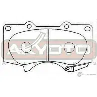 Тормозные колодки дисковые, комплект ASVA 1269704039 7 RLKJJX AKD-1482 - Изображение 2