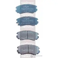 Тормозные колодки дисковые, комплект ASVA 1269704311 NFF WJZ AKD-18104
