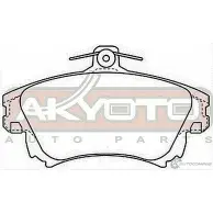 Тормозные колодки дисковые, комплект ASVA KVS8 U AKD-3126 1269705251 - Изображение 2