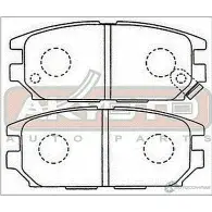 Тормозные колодки дисковые, комплект ASVA AKD-3272 1269705349 C DBXKZC - Изображение 2