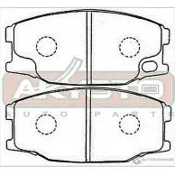Тормозные колодки дисковые, комплект ASVA AKD-3407 1269705409 C2JX JG - Изображение 2