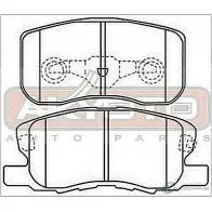 Тормозные колодки дисковые, комплект ASVA AKD-3500 1269705425 JS PMXW - Изображение 2