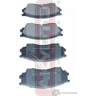 Тормозные колодки дисковые, комплект ASVA AKD-5334 C5Y 6Y 1269705543