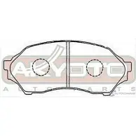 Тормозные колодки дисковые, комплект ASVA 1269705577 AX ZEZ AKD-5425 - Изображение 2