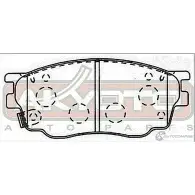 Тормозные колодки дисковые, комплект ASVA JBMXP 3H 1269705587 AKD-5483 - Изображение 2