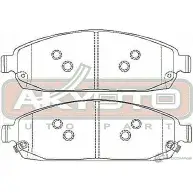 Тормозные колодки дисковые, комплект ASVA 1269706261 AKD-868AA CU RF7Y0 - Изображение 2