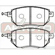 Тормозные колодки дисковые, комплект ASVA AKD-CA093 1269706449 MVUVN5 I - Изображение 2
