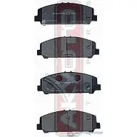 Тормозные колодки дисковые, комплект ASVA QU 93QJD Nissan Armada AKD-ZC60