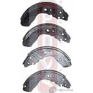 Тормозные колодки ASVA VQE7O 4 AKS-9947 1269707855