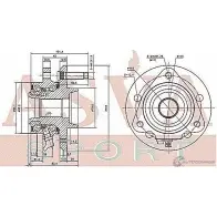 Ступица колеса ASVA CHRWH-CAPF ZFTV J 1269710647 - Изображение 2