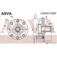 Ступица колеса ASVA ELGZ A 1269710677 CHRWH-T200F - Изображение 2