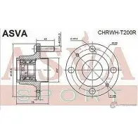 Ступица колеса ASVA G K1P0Q 1269710681 CHRWH-T200R - Изображение 2