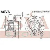 Ступица колеса ASVA CHRWH-T200RA40 1269710687 X G6K40 - Изображение 2