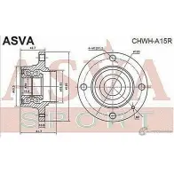 Ступица колеса ASVA 1269710709 JQ2B7V D CHWH-A15R - Изображение 2