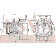 Ступица колеса ASVA 1269711235 DHGVK JZ DGWH-VGRR - Изображение 2