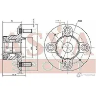 Ступица колеса ASVA 1269714483 HNWH-GEMR 94MRY8 M - Изображение 2