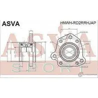 Ступица колеса ASVA 7L ZHM3 HNWH-RD2RRHJAP 1269714507 - Изображение 2