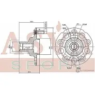 Ступица колеса ASVA HNWH-RD5R 0A 92S 1269714509 - Изображение 2