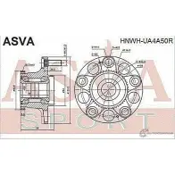 Ступица колеса ASVA L XGZRZ HNWH-UA4A50R 1269714521 - Изображение 2