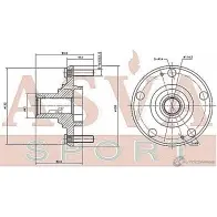 Ступица колеса ASVA KAWH-CDF 13K TI5 1269715817 - Изображение 2