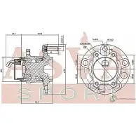 Ступица колеса ASVA CHP 05UA 1269715827 KAWH-CERMR - Изображение 2