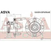 Ступица колеса ASVA X ER8L 1269715837 KAWH-SPARA46 - Изображение 2