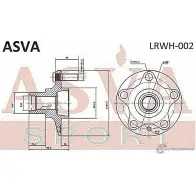 Ступица колеса ASVA 1269715993 LRWH-002 7QW AD9Y - Изображение 2