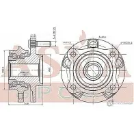 Ступица колеса ASVA 1269717887 O M67LCI MTWH-CT9AF - Изображение 2