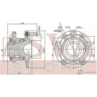 Ступица колеса ASVA MTWH-CW1MR U6Q THFG 1269717899 - Изображение 2