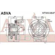 Ступица колеса ASVA MTWH-NA4MR OLR2G U 1269717961 - Изображение 2