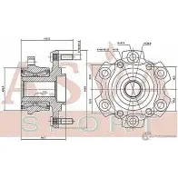 Ступица колеса ASVA WZKV7 W MTWH-V97R 1269717975 - Изображение 2
