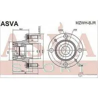 Ступица колеса ASVA MZWH-BJR T L6N0A 1269720137 - Изображение 2