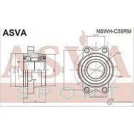 Ступица колеса ASVA I5FN XK2 1269722299 NSWH-C35RM - Изображение 2
