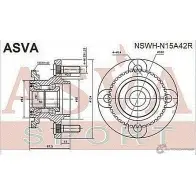 Ступица колеса ASVA NSWH-N15A42R AP 81MP8 1269722385 - Изображение 2