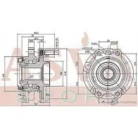 Ступица колеса ASVA NSWH-Z51MRR 1269722561 501P6 HC - Изображение 2