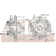Ступица колеса ASVA HY962 9 OPWH-ZAFF 1269723081 - Изображение 2