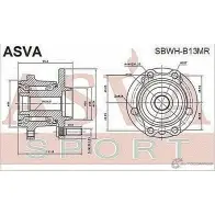 Ступица колеса ASVA 1269723947 OXT DLR SBWH-B13MR - Изображение 2