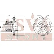 Ступица колеса ASVA 1269724063 SKWH-6YMF 1PNA5 7M - Изображение 2