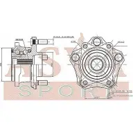 Ступица колеса ASVA SZWH-GVJBMF 8G U2X 1269724621 - Изображение 2
