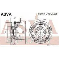 Ступица колеса ASVA 1269724625 3M9 MY SZWH-GVSQA53F - Изображение 2